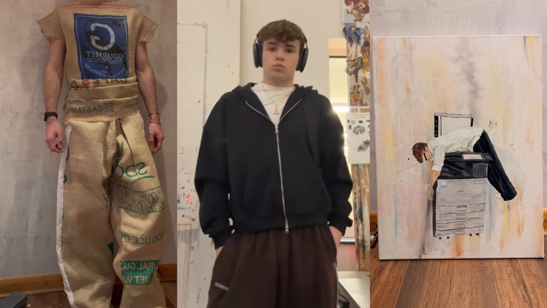 Meet Lewis Page, one of the most talented 17 year old British Artist and Designers