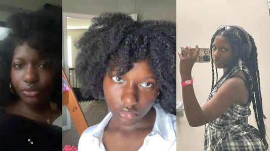 Ronnieleigh Johnson Steps Into Modeling as a young black teenager